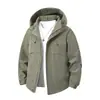 Chaquetas de comercio exterior para hombre y mujer, cortavientos con capucha de talla grande, ropa de trabajo, chaquetas funcionales para exteriores de algodón plumón, hechas a medida
