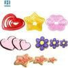 Herramientas para Hornear 6 Piezas Amor Venta al por Mayor Molde de Plástico para Pastel Molde para Galletas Práctico Cortador de Frutas y Verduras Galletas