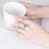 Yihua Anillo de Diamantes en Forma de Corazón de Delfín Doble Más Vendido Apertura Moda Creativa Zafiro Micro Engaste Anillo de Amor de Delfín
