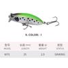 Señuelo Minnow Micro de Hundimiento Lento 2.5G/35Mm para Trucha de Arroyo y Pez Blanco, Entrega Directa de Fábrica M79