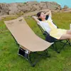 Sillón reclinable primitivo Silla plegable para exteriores Silla de camping Silla de luna portátil Oficina Hora del almuerzo Silla de playa Pesca