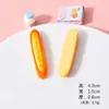 Casa de Bonecas Miniatura Display de Lanches Enfeites de Resina Supermercado Comida Brinquedo Prateleiras Decoração DIY Brinquedos de Faz de Conta