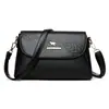 Nova Bolsa de Mão Feminina para Comércio Exterior Transfronteiriço, Bolsa de Ombro Embossada em Couro Macio, Bolsa Transversal para Senhoras de Meia-Idade, Presente no Atacado para Mãe