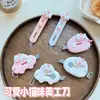Cuchillo de arte de gatito de dibujos animados lindo tamaño pequeño para estudiantes portátil para cortar cuchillo de corte para diario abierto cuchillo para cortar cajas de express