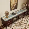 Nuevo Protector de Mesa para TV Estilo Chino, Mantel Largo de Dibujos Animados de Lujo Ligero y de Gama Alta, Impermeable y a Prueba de Aceite, Mantel sin Lavado