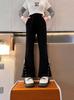 Calça Infantil Primavera e Outono 2025 Novo Estilo Coreano Calça Longa Roupa de Primavera e Outono para Crianças Maiores Calça Esportiva Calça Jogger de Pernas Retas Calça da Moda