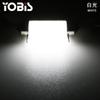 Luz LED de lectura para coche Yobis lámpara de matrícula presión amplia 12V-24v lámpara de cerámica doble punta 31mm36mm39mm41