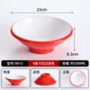 Tigela de Melamina para Macarrão Comercial, Tigela de Plástico para Sopa com Macarrão, Tigela Grande Picante para Hot Pot, Tigela Especial para Restaurante de Ramen, Louça de Melamina