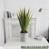 Simulação Planta Verde Bonsai Sisal Folha Grande Gladíolo Planta do Deserto Tropical Janela Paisagismo Decoração Planta Artificial Ponto