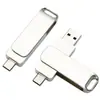 USB-C de 32 GB de doble uso para computadora y teléfono móvil, multi-interfaz, gran capacidad de 256 GB, 128 GB para negocios creativos, 16 GB para coche, 64 GB