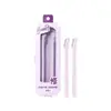 LMLTOP Set de Dos Recortadores de Cejas de Cabeza Pequeña, Compacto y Portátil con Malla Protectora, Maquinilla de Acero Inoxidable para Cejas JJF48