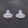 Acessórios de Joias, Acessórios para Brincos, Tarraxas de Orelha, Antiderrapante, Ganchos de Orelha Antiderrapantes, Tampões de Orelha de Silicone Transparente de Plástico, Tampões de Orelha em Formato de Bala