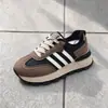 Nueva Superficie de Cuero Doble Algodón Tallas 36-40 Superficie de Cuero Algodón Zapatillas para Correr Zapatillas Deportivas para Niños Zapatillas para Correr Otoño/Invierno Zapatillas Deportivas para Niños