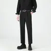 Pantalones Casuales Ajustados Rectos Nuevos Primavera/Verano 2026, Pantalones Cortos Holgados de Estilo Coreano Modernos Versátiles para Hombre