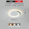 Luminária de Teto 2025 Novo Conjunto de Luminárias para Sala de Estar Combinação para Casa Inteira Luminária de Quarto Simples Moderna Pacote Luminárias Zhongshan