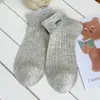 Calcetines Blancos Lindos para Mujer, Verano Delgados de Algodón Bajos de Corte Deportivo de Malla Transpirables Absorbentes de Sudor Dibujos Animados Estilo Estudiante Japonés