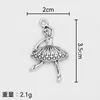 Accesorios Populares de la Serie Ángel Europeos y Americanos Colgante de Aleación de Plata del Tíbet Collar Colgante Accesorios de Joyería DIY
