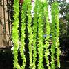 Fio de flores de hortênsia sintéticas Rattan de flores criptografado Fio de flores de orquídea Yang Pendente de parede para casamento Flores por atacado