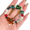 Nuevo Pulsera Linda de Colores Navideños Ins Nicho Versátil Dulce Pulsera para Mejor Amiga Venta Directa de Fábrica Joyería