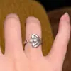 Diseño de Nicho Coreano Anillo Abierto de Concha con Brillo Fino Fresco Nuevo Anillo Ajustable para Dedo Índice de Mujer Venta al por Mayor