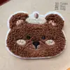 Lindo Felpa Moño Gato Gatito Flequillo Velcro Dulce Niña Frente Lateral Parche para el Cabello Niños