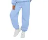 Calça Jogger Moda Casual Confortável Unissex Cor Sólida Forrada com Lã Nova Cruzamento de Fronteira Amazon Primavera Outono 2026
