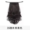Rabo de Cavalo Peruca Feminino Cabelo Artificial Pegador Tira para Cabelo Cacheado Rabo de Cavalo Curto Feminino Ultra Leve Flor de Pera Cacheado Cabelo Longo Rabo de Cavalo Alto