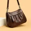 2026 Nueva Moda Bolso de Hombro Cruzado para Mujeres de Mediana Edad y Mayores Bolso de Mano Simple y Moderno Bolso para Mamá Gran Capacidad