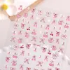 Pegatina para Uñas de Moño de Cereza con Adhesivo Versátil Rosa Pegatina para Uñas de Moño de Cereza Joyería DH885