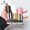 Ventas Directas de Fábrica Brocha de Maquillaje Little Fat Dun Brocha Individual Portátil para Base de Maquillaje Mango de Plástico Brocha para BB Cream Brocha para Polvo Suelto En Stock