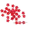 Cuentas de Vidrio con Estrella de Cinco Puntas Chapadas en Color Hechas a Mano DIY Cuentas de Mano Cuentas de Vidrio Pulsera Accesorios Collar Cuentas Sueltas de Estrella