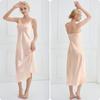 Camisola de Verano de Venta Caliente Transfronteriza Estilo Puro Deseo para Mujer, Ropa de Dormir Larga para Casa, Bata de Tallas Grandes