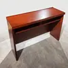 Mesa de conferência, mesa de treinamento, mesa retangular longa, mesa de madeira maciça com duas pernas, mesa de auditório, conjuntos de mesas e cadeiras grandes e pequenos