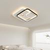 Lámpara de sala de estar con protección ocular de espectro completo con foco, moderna lámpara de techo minimalista para dormitorio, estudio, LED, paquete combinado para toda la casa