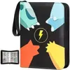 Suministro Directo de Amazon Carpeta Coleccionadora de Cartas Pokemon Álbum de Tarjetas de Almacenamiento Anime 4 Ranuras 9 Ranuras Paquete de Álbum de Cartas Pokemon