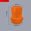 Conector de Pagoda conector de torre de água conexões para balde conexões para válvula de esfera conector de mangueira com cabeça de pagoda laranja