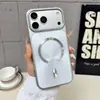 Nuevo modelo adecuado para funda de teléfono magnética Apple 18 Pro Max, funda de PC, cubierta protectora colorida mate anti-caídas para iPhone 17