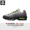 Sapatos Putian comércio exterior transfronteiriço oficial Nike Max 95 novo modelo masculino e feminino casal amortecimento a ar tênis esportivos preto e branco co-branded tênis de corrida