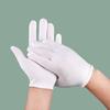 Mercancía en Stock Transfronteriza: Guantes de Hilo de Algodón Blanco para Manualidades y Protección Laboral, Resistentes al Desgaste, Antideslizantes, Absorbentes de Sudor, Duraderos, No se Dañan Fácilmente