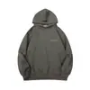 Comercio exterior nuevo otoño e invierno FOG FEAR OF GOD doble línea ESS hombres y mujeres letra pequeña estampado suéter holgado para parejas
