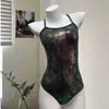 Traje de baño profesional de natación para mujer al por mayor, de una sola capa, sin copas, especializado para piscinas, traje de baño de competición de una pieza adelgazante