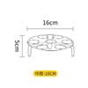 Suporte Isolado para Cozinhar Ovos no Vapor Feito de Aço Inoxidável 304, Multifuncional, Elevado, com Suporte Interno Espessado para Cozinhar Ovos no Vapor