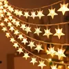 Luzes de Corda para Ambiente de Acampamento ao Ar Livre Tenda de Dossel Configuração Luzes de Estrela Barraca de Feira Noturna Luzes Coloridas Luzes de Corda Piscantes Céu Estrelado