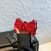2026 Nuevo Monedero Mini Transfronterizo Bolso para Labial con Lazo Acrílico Diseño de Nicho Bolso Cruzado Decorativo