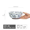 Novo Conjunto de Louça de Cerâmica Estilo Chinês para Jantar de Reunião para Uso Doméstico, Tigelas e Pratos Atacado, Tigelas Grandes, Pratos de Jantar Redondos, Tigelas e Pratos para Sopa