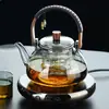Mini Estufa Eléctrica de Cerámica, Estufa Pequeña Ultra Delgada para Preparar Té, Nuevo Modelo 2025 Dispositivo para Preparar Té, Set de Tetera Ultra Pequeño de Alta Gama para Uso en Casa