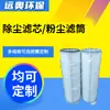 Elemento filtrante de eliminación de polvo de PTFE Yuan'ao, material de filtración para polvo industrial y humos de soldadura, filtro plegable personalizable