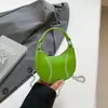 Bolsa Infantil 2026 Nova Outono e Inverno Nicho Alta Qualidade Mini Ombro Axila Meia-Lua Bolsa de Mão Bolsa de Basebol