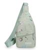 2024 Novo Estilo Bolsa de Peito Feminina Transversal Bolsa Pequena Fashionável Combina com Tudo Mochila de Lona de Ombro Único Casual Esportiva Bolsa Transfronteiriça