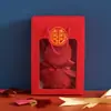 Toalla de Boda Regalo Oso Rojo Caja de Boda Regalo de Dote Personalizado Cumpleaños Regalo de Primer Año Absorbente